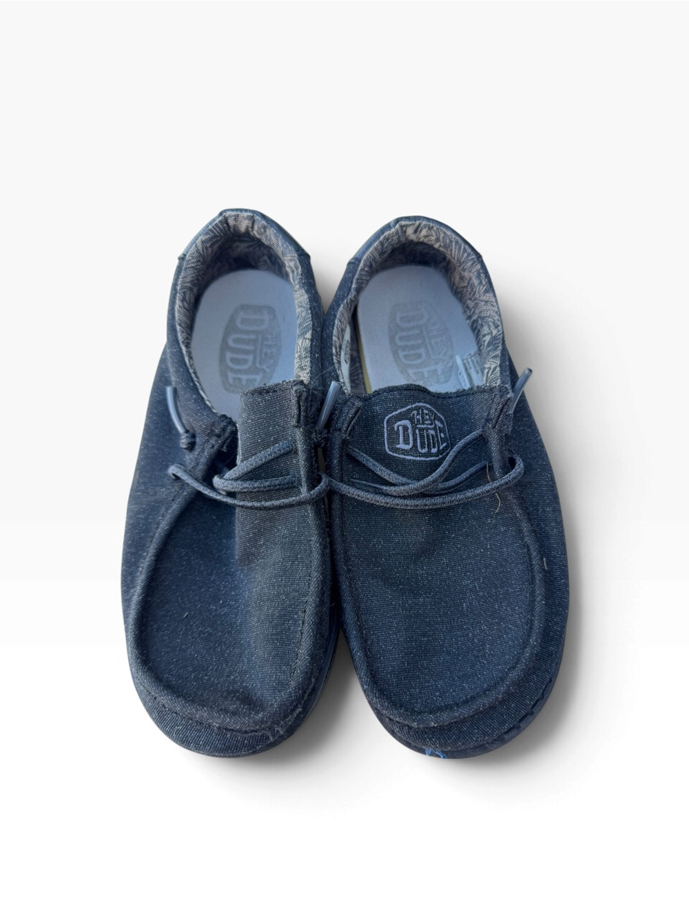 Hey Dude Kids Navy Slip-On Casual Sneakers